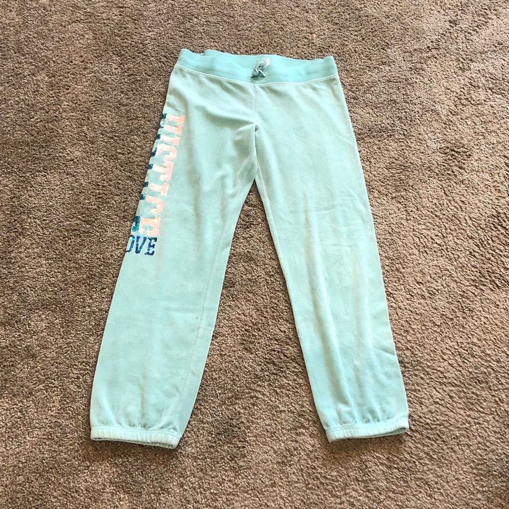 Justice sweat pants
